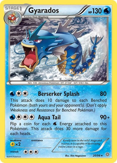 Gyarados (20) - (20/98) - XY - Ancient Origins - (Rare)