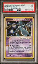 PSA 3 - EX Holon Phantoms - Mewtwo Gold Star