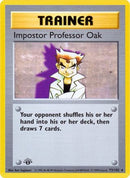 Impostor Professor Oak (73/102) [Base Set Shadowless Unlimited]