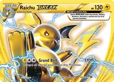 Raichu BREAK - (50/162) - XY - BREAKthrough - (Rare BREAK)