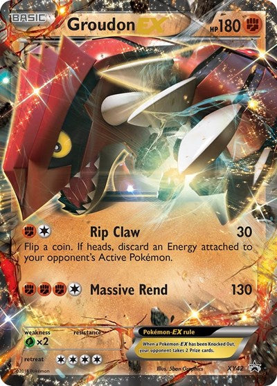 Groudon EX - (XY42) - XY Promos - (Promo)