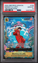 PSA 10 - Two Legends - Monkey.D.Luffy Treasure Rare