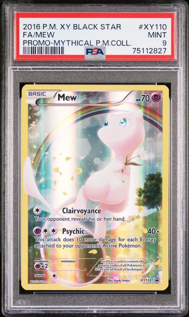 PSA 9 - Mythical Collection Promo -  Mew