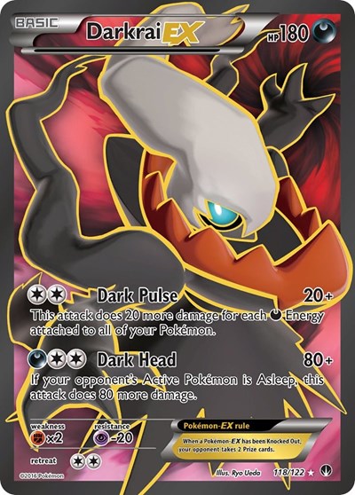 Darkrai EX - (118/122) - XY - BREAKpoint - (Ultra Rare)