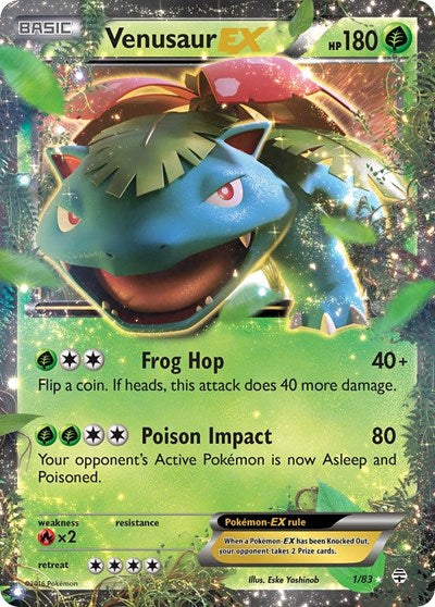 Venusaur EX - (1/83) - Generations - (Ultra Rare)