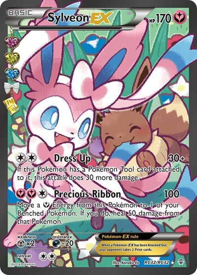 Sylveon EX - (RC32/RC32) - Generations: Radiant Collection - (Ultra Rare)