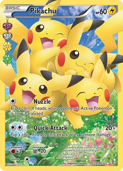 Pikachu - (RC29/RC32) - Generations: Radiant Collection - (Ultra Rare)