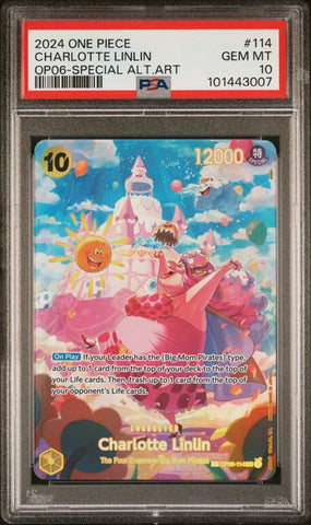 PSA 10 - Wings of Captain - Charlotte Linlin SP #114