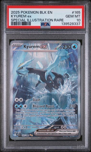 PSA 10 - Black Bolt  - Kyurem EX