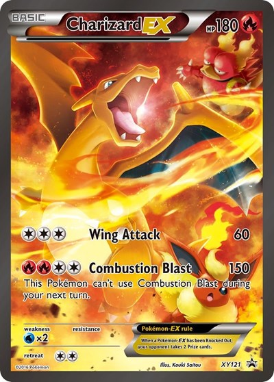 Charizard EX - (XY121) - XY Promos - (Promo)