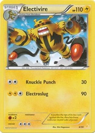 Electivire (25/30) [XY: Trainer Kit 3 - Pikachu Libre]