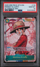PSA 10 - OP-13  - Monkey.D.Luffy Alt Art