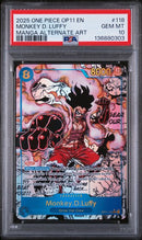 PSA 10 - OP-11 - Monkey.D.Luffy Manga
