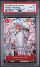 PSA 10 - OP08 - Silvers Rayleigh Manga