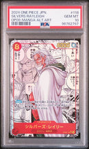 PSA 10 - JPN OP08 - Silvers Rayleigh Manga