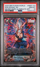 PSA 10 - FB07  - Son Gohan: SH SCR Alt