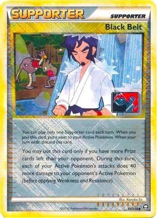 Black Belt (85/102) (League Promo) [HeartGold & SoulSilver: Triumphant]