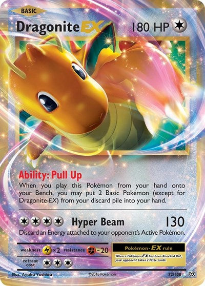 Dragonite EX - (72/108) - XY - Evolutions - (Ultra Rare)