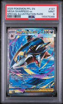 PSA 9 - Phantasmal Flames - Mega Sharpedo EX