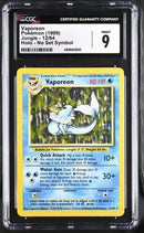 CGC 9 - Jungle - No Set Symbol - Vaporeon Holo