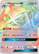 Metagross GX (Secret) - (157/145) - SM - Guardians Rising - (Secret Rare)