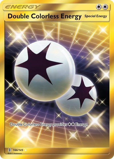 Double Colorless Energy (Secret) - (166/145) - SM - Guardians Rising - (Secret Rare)