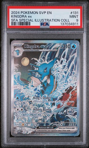 PSA 9  - Pokemon SV Promo  - Kingdra Ex   - #131