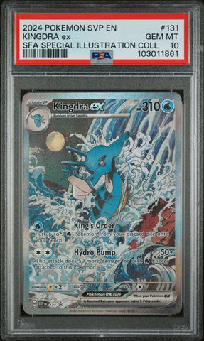 PSA 10 - Black Star Promo  - Kingdra Ex #131