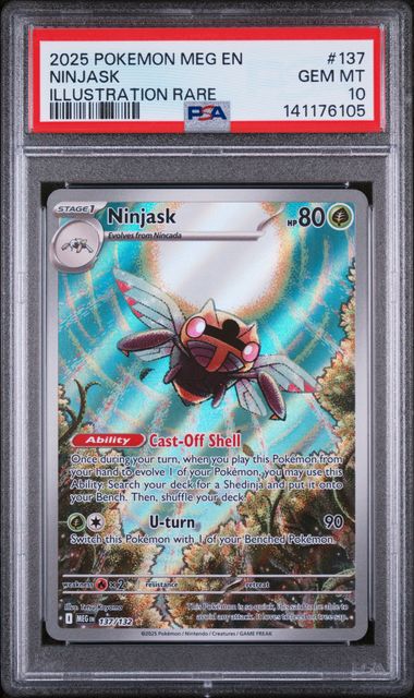 PSA 10 - Mega Evolution - Ninjask