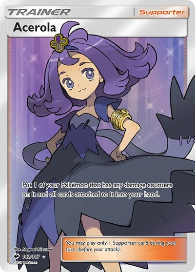 Acerola - (142/147) - SM - Burning Shadows - (Ultra Rare)