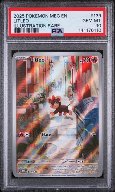 PSA 10 - Mega Evolution - Litleo
