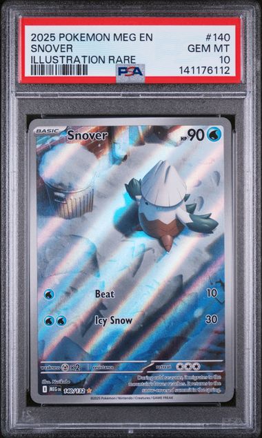 PSA 10 - Mega Evolution - Snover