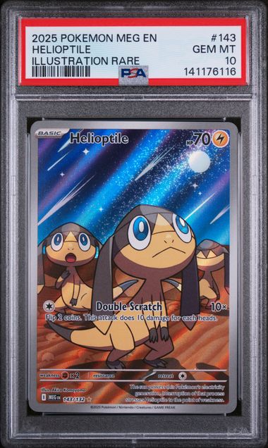 PSA 10 - Mega Evolution - Helioptile