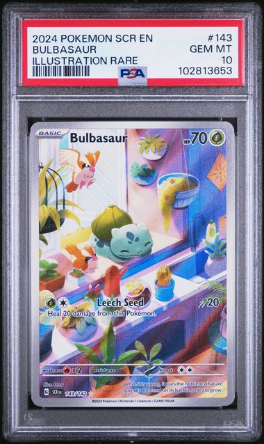 PSA 10 - Stellar Crown - Bulbasaur