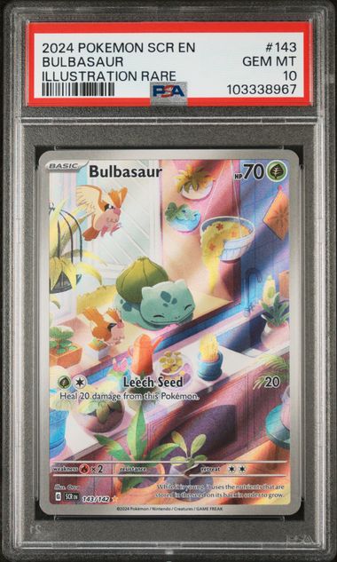 PSA 10 - Stellar Crown - Bulbasaur