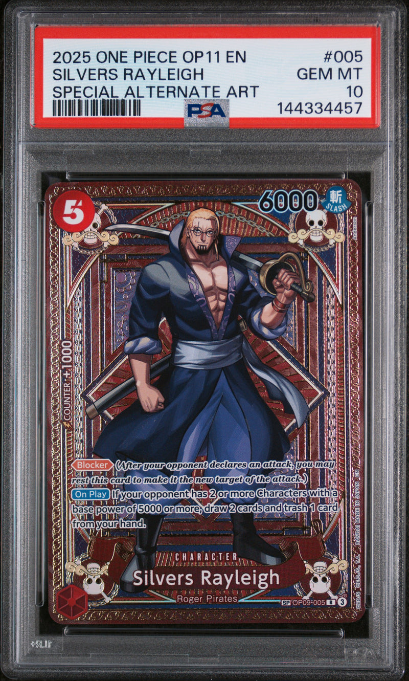 PSA 10 - Fist of Divine Speed - Silvers Rayleigh SP