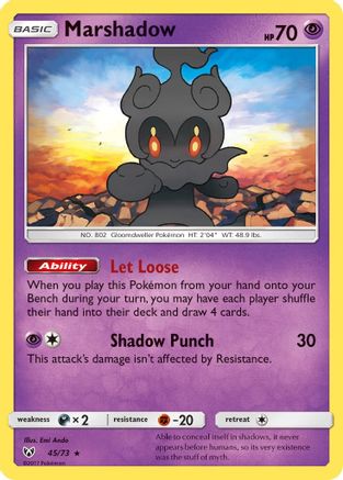 Marshadow (45/73) [Sun & Moon: Shining Legends]