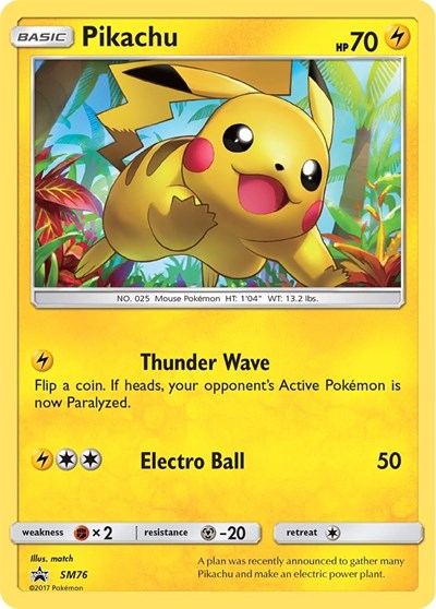 Pikachu - (SM76) - SM Promos - (Promo)