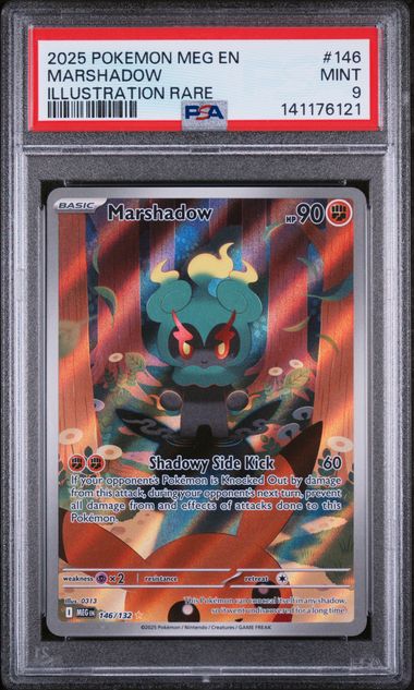 PSA 9 - Mega Evolution - Marshadow