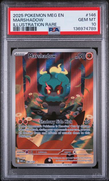 PSA 10 - Mega Evolution - Marshadow
