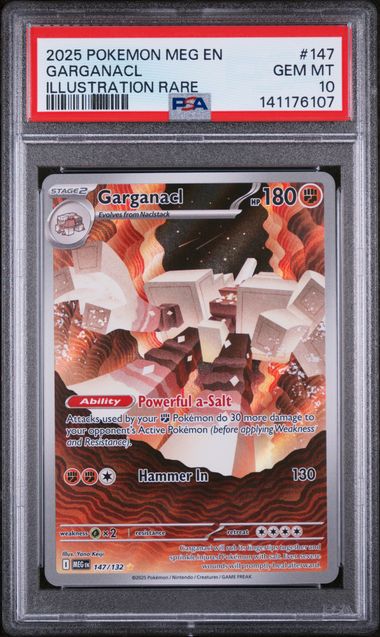 PSA 10 - Mega Evolution - Garganacl