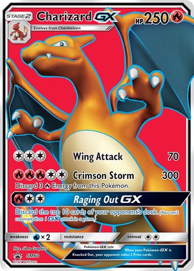 Charizard GX - (SM60) - SM Promos - (Promo)
