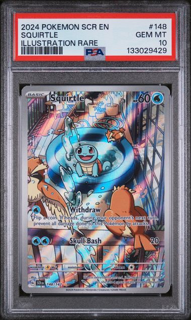 PSA 10 - Stellar Crown - Squirtle