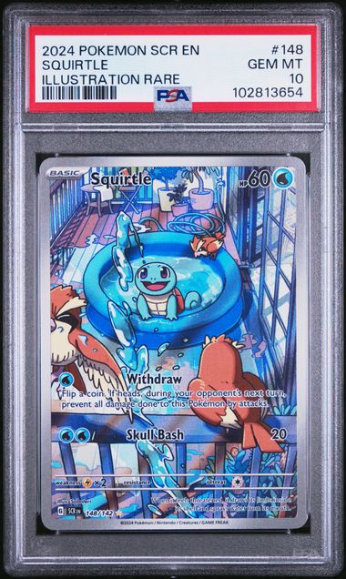 PSA 10 - Stellar Crown - Squirtle