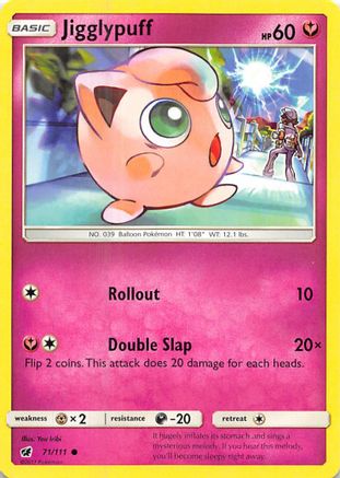 Jigglypuff (71/111) [Sun & Moon: Crimson Invasion]
