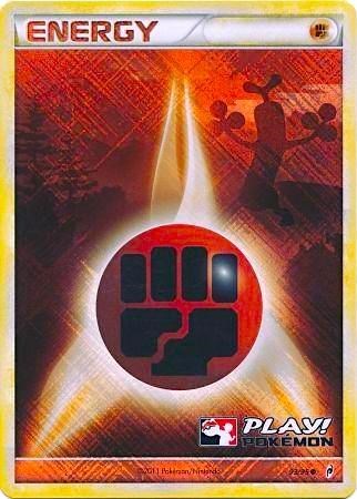 Fighting Energy (Play! Pokemon) - (093/095) - League & Championship Cards - (Promo)