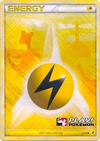 Lightning Energy (Play! Pokemon) - (091/095) - League & Championship Cards - (Promo)