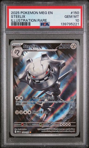 PSA 10 - Mega Evolution - Steelix #150