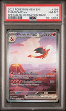 PSA 8 - Pokemon 151 - Charizard Ex