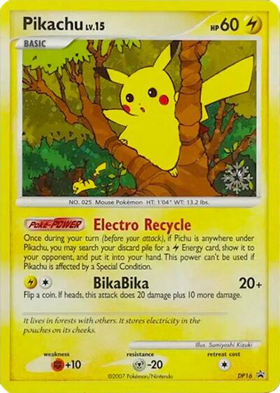 Pikachu - (DP16) - Countdown Calendar Promos - (Promo)